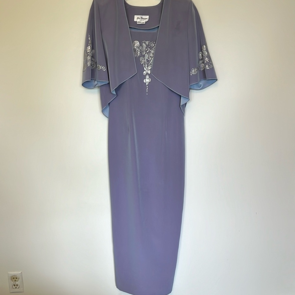 Vintage Ela Designe hand painted dress. Size XS.